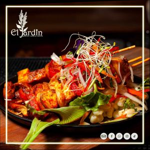 Anticuchos Veggie at El Jardin Healthy Food And Coffee in Cusco