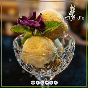 Ice Cream at El Jardin Healthy Food And Coffee in Cusco