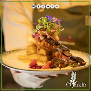 Vegan Anticucho at El Jardin Healthy Food And Coffee in Cusco