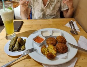 Falafel at El Khalifa - Carrera 5  in Bogota