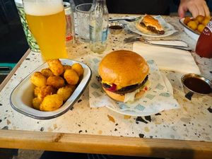   at Zephyr Burgers in Plymouth