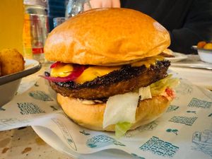   at Zephyr Burgers in Plymouth