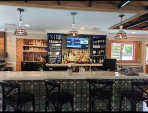  Relaxed atmosphere and patio  at The Mustard Seed in Mount Pleasant