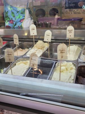many flavours #Veganuary at Gelateria Paradiso in Cartagena