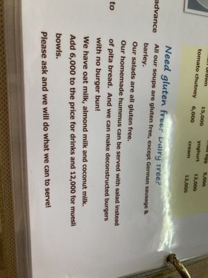   at Vida Bakery Cafe in Pakxe