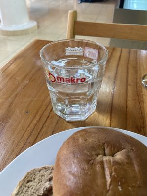 Water served  at Vida Bakery Cafe in Pakxe