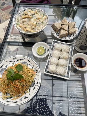 All our food  at Tam Coc Ngo Dong Homestay and Vegan Restaurant in Ninh Binh