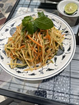 Papaya salad  at Tam Coc Ngo Dong Homestay and Vegan Restaurant in Ninh Binh