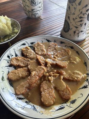 Tempeh  at Tam Coc Ngo Dong Homestay and Vegan Restaurant in Ninh Binh
