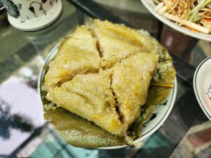 Sticky rice with green beans at Tam Coc Ngo Dong Homestay and Vegan Restaurant in Ninh Binh