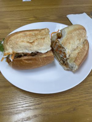 Tofu Banh Mi   at ChuMinh Tofu and Veggie Deli in Seattle