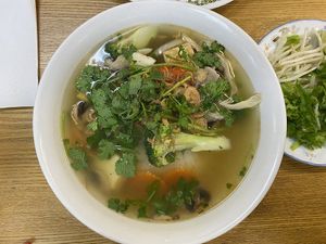 Hu Tieu at ChuMinh Tofu and Veggie Deli in Seattle