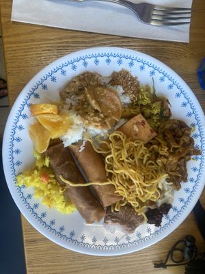 Buffet  at ChuMinh Tofu and Veggie Deli in Seattle