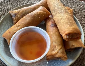 Egg Rolls at ChuMinh Tofu and Veggie Deli in Seattle