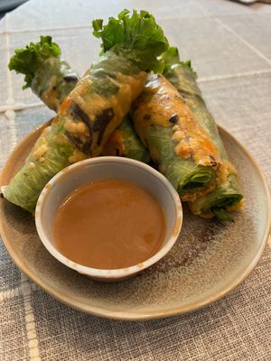 Autumn Rolls at ChuMinh Tofu and Veggie Deli in Seattle