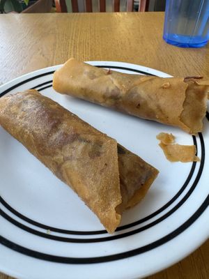 Egg rolls  at ChuMinh Tofu and Veggie Deli in Seattle