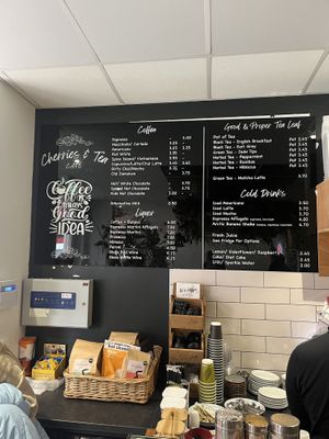   at Cherries and Tea Cafe in Letchworth