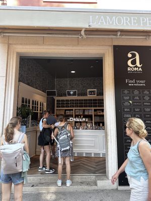   at A-Roma Gelato in Pula