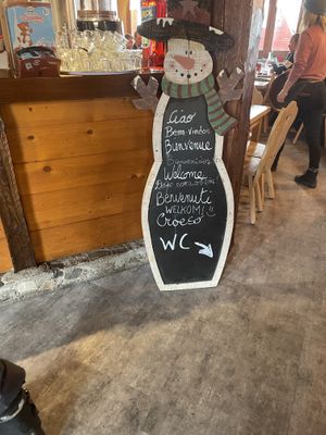   at Restaurant La Ferme in Montriond