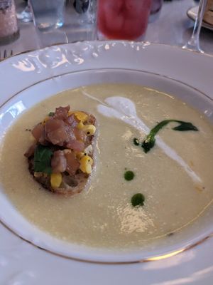 1st course at Miss Rachel's Pantry in Philadelphia