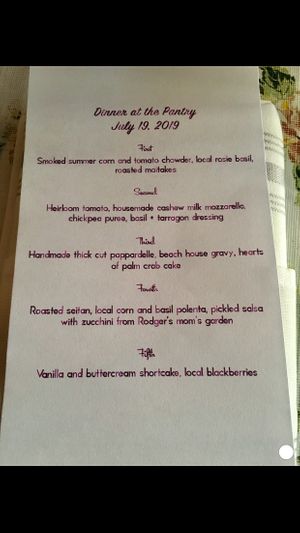 Menu at Miss Rachel's Pantry in Philadelphia