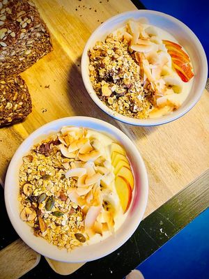 breakfast bowls at The Break Cafe in Thisted