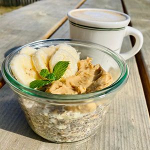 chia pudding at The Break Cafe in Thisted