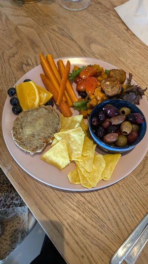 Not on menu, a plate for my kid at The Break Cafe in Thisted