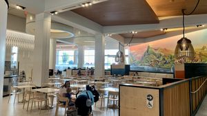Cafetería  at Walt Disney World - Connections Eatery in Lake Buena Vista
