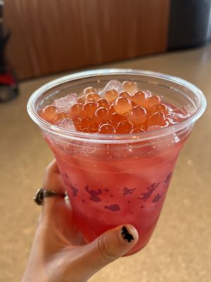 Lychee Drink  at Walt Disney World - Connections Eatery in Lake Buena Vista