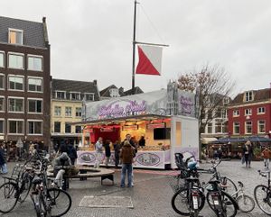 The location at Oliebollen Utrecht Neude in Utrecht
