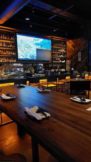 Interior at JINYA Ramen Bar in Arlington