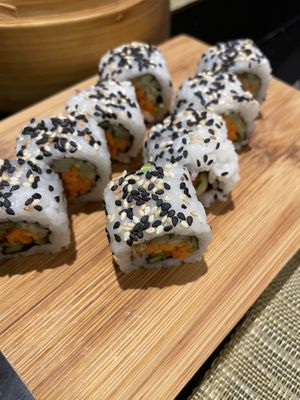 veggie rolls  at Yukimura Sushi Bar in Lourinha