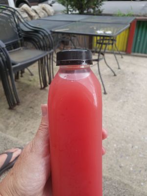 Melon juice at Living Electric LLC in Allentown