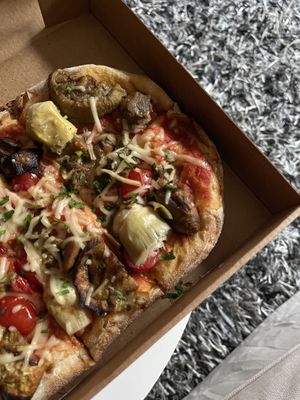 Pizza vegana  at Casa Leotta - Pozas in Bilbao