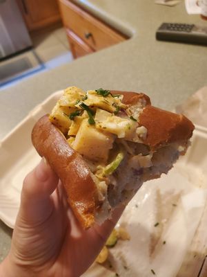 Hearts of Palm 'Lobster' rolls at Radical Plants in St Clair Shores