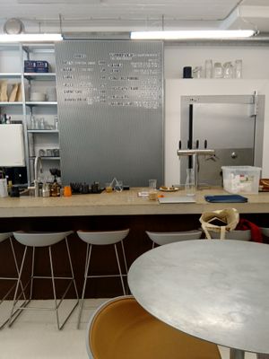 Inside the cafe (Summer 2025) at Dune in Rotterdam