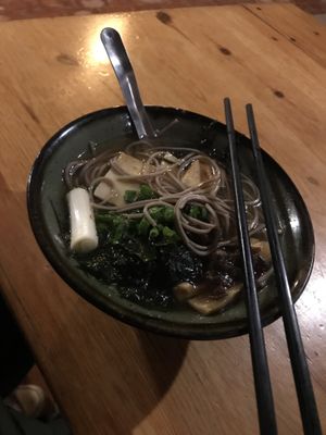 Vegan Ramen  at Ashi Guesthouse & Cafe in Chiang Dao