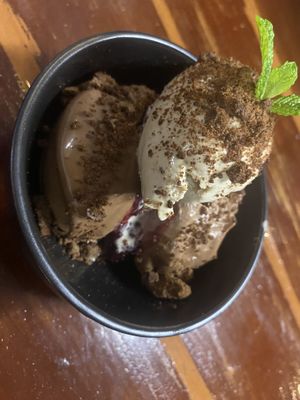 Chocolate moussee  at Bam Pow in Port Douglas