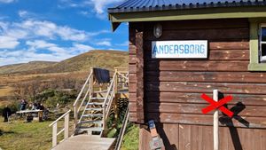 The waffle house at Andersborgs Våffelstuga in Taenndalen