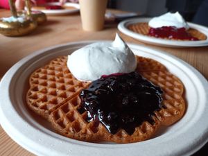  at Andersborgs Våffelstuga in Taenndalen