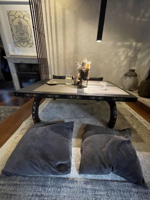 Table  at Agni Food in Vilnius