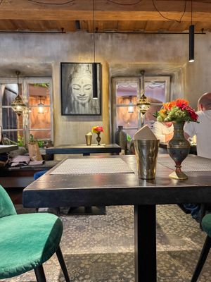 interior at Agni Food in Vilnius