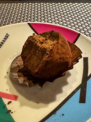 Laddu at Agni Food in Vilnius