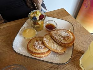 Pancakes at Deli Kitchen in Munich