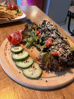 avocado toast  at Deli Kitchen in Munich