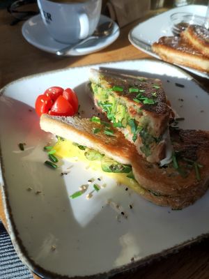 Grilled cheese at Deli Kitchen in Munich
