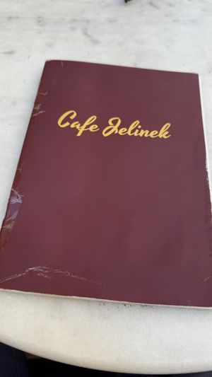  at Café Jelinek in Vienna