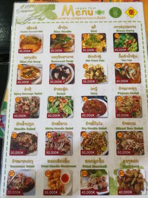  at Kaun Im Yok Vegan Restaurant - H&H in Vang Vieng