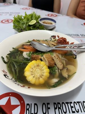   at Kaun Im Yok Vegan Restaurant - H&H in Vang Vieng